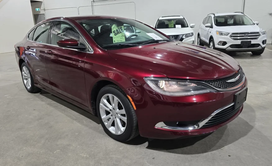 2015﻿ ﻿Chrysler﻿ ﻿200﻿ ﻿Limited